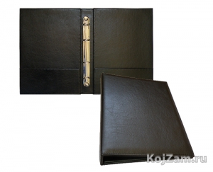 Фото: купить папку меню с карманом для рекламы K-174(с двумя карманами)